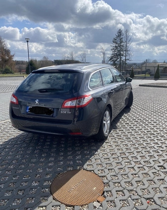 Peugeot 508 cena 36900 przebieg: 185000, rok produkcji 2013 z Kartuzy małe 16